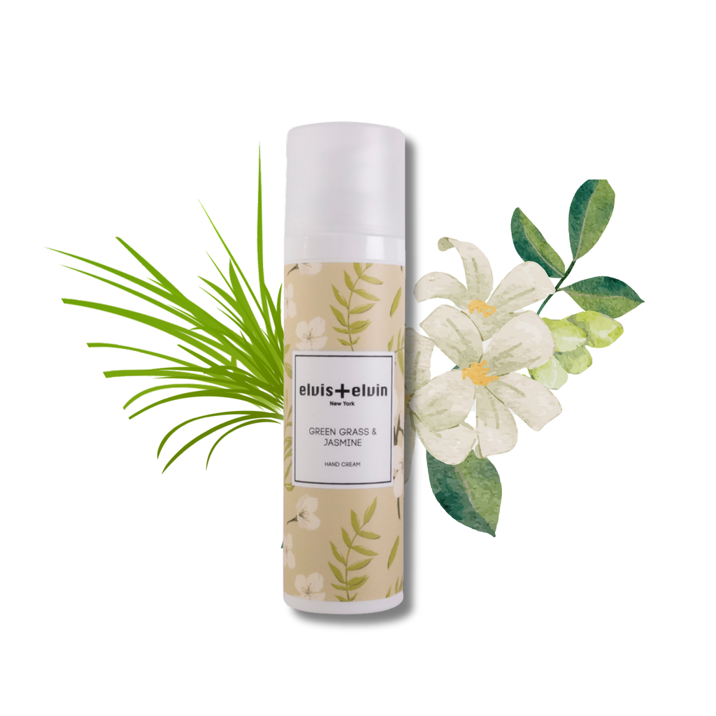 Green Grass & Jasmine Fragrance Hand Cream by elvis+elvin-4