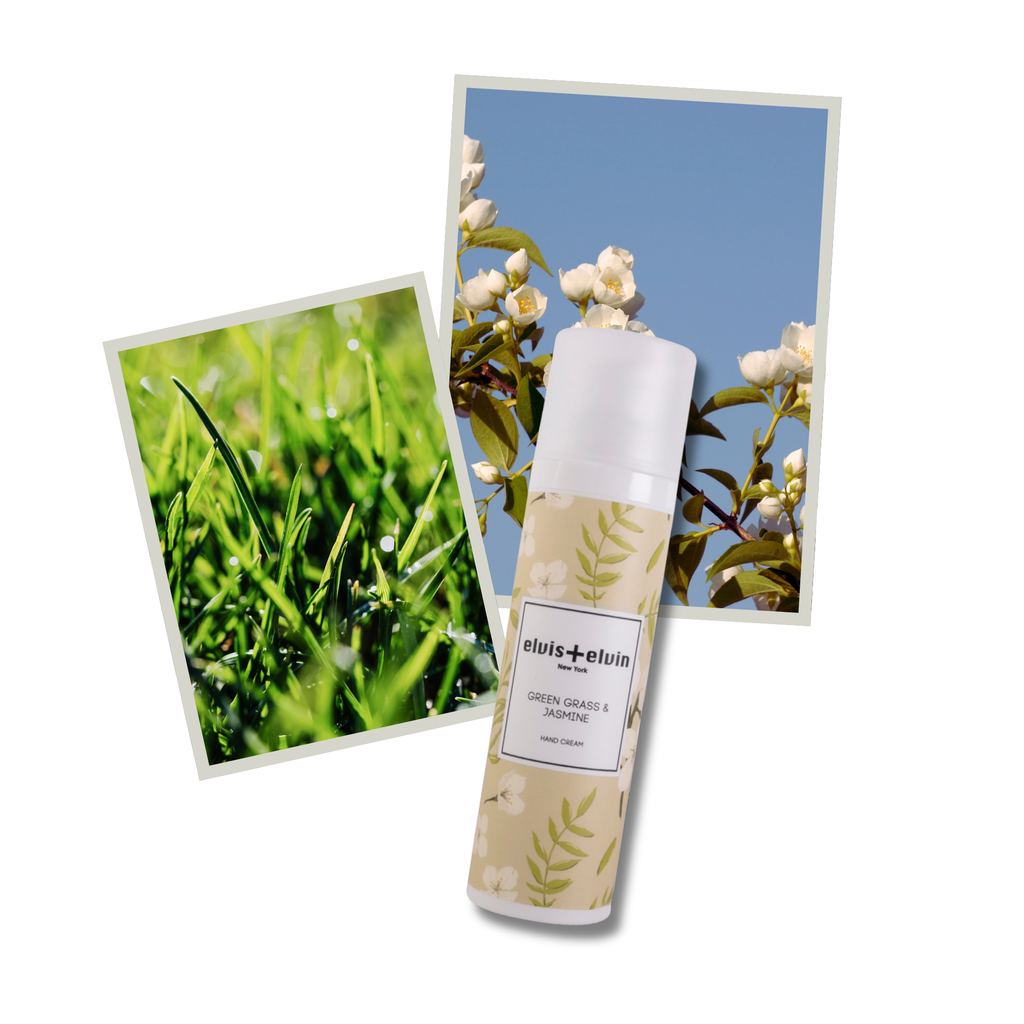 Green Grass & Jasmine Fragrance Hand Cream by elvis+elvin-3